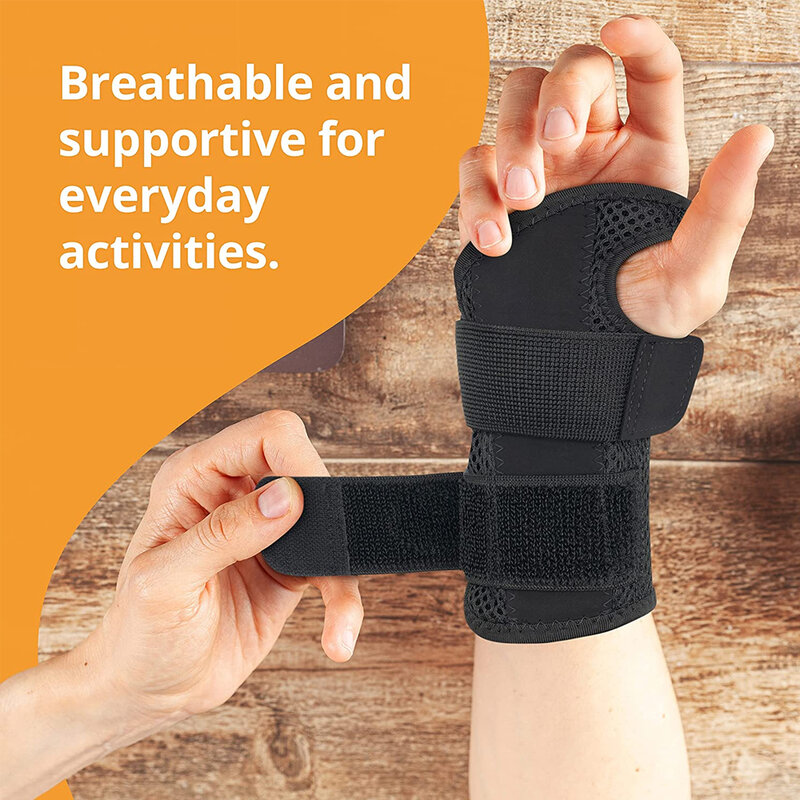 1Pcs Wrist Support Splint Arthritis Band Belt Carpal Tunnel Wrist Brace Sprain Prevention Professional Wrist Protector