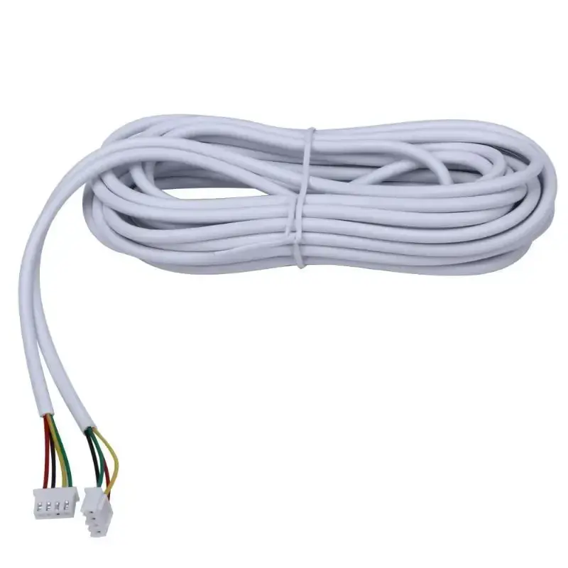 CUSAM-Cable de cobre para videoportero, Cable de intercomunicación con Cable para timbre de puerta, vídeo a Color, AVVR 4x0,12, 4 cables, 15M, 20M, 30M, 50M