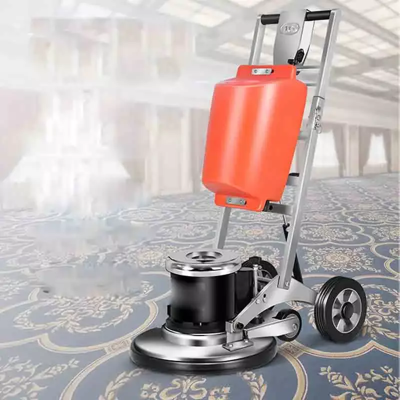 Double Pole Multi-function Floor Scrubber Factory Floor Polishing Hotel Carpet Cleaner Commercial Push Type