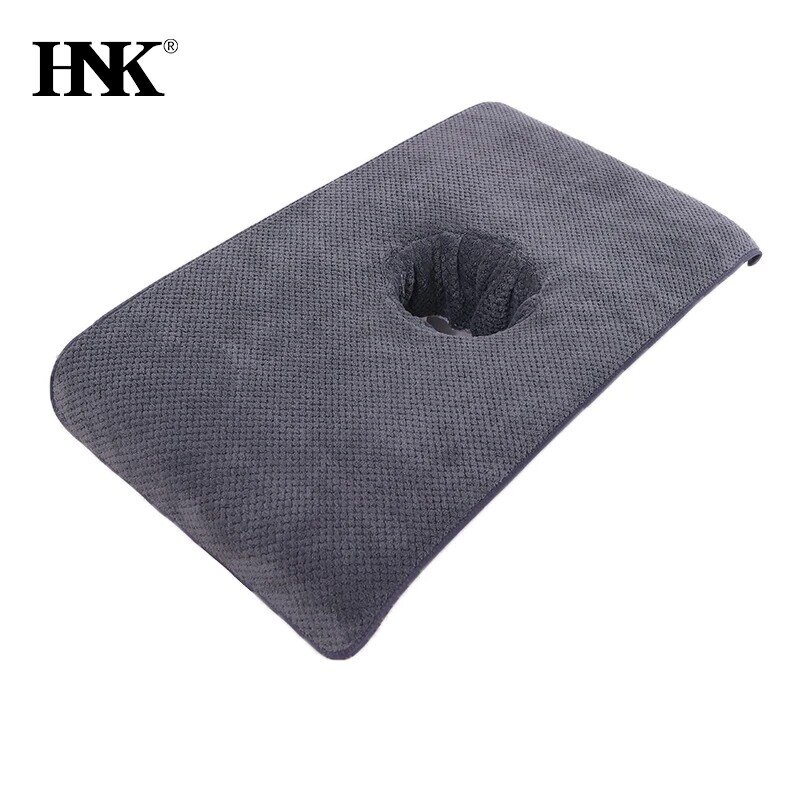 Thickened Beauty Spa Massage Table Planking Face Towel Pineapple Lattice With Hole Bed Bandana Cosmetic Towels Warmer For Spa