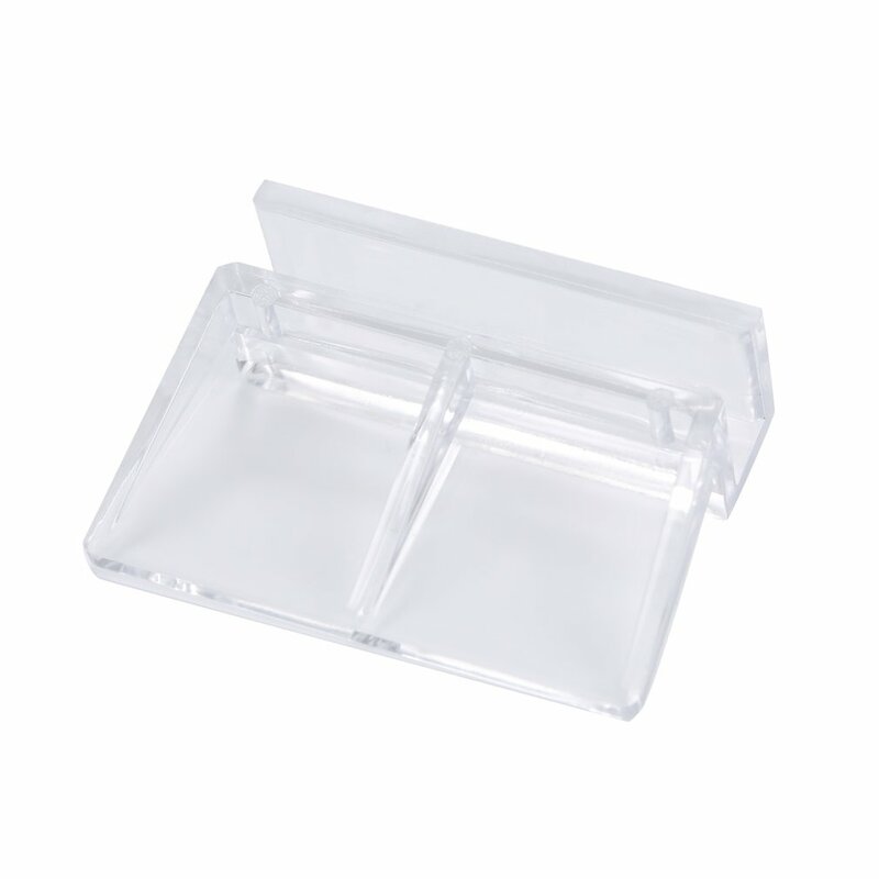 Soporte de abrazadera de Clip de cubierta fija de vidrio de acuario acrílico, soporte de barril de filtro de lámpara de estante, 6mm