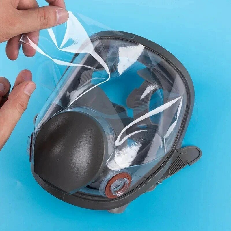 Máscara de pulverização Filme Transparente para 6800 Gás Respirador Lente Protetora Anti Scratch Protetor de Película Protetora de Alta Qualidade