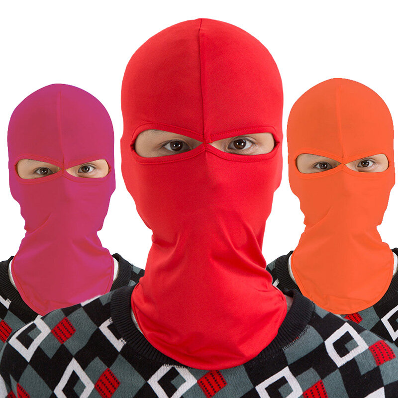 Masque de protection ultra UV, 10 couleurs, mince, coupe-vent, couverture complète, respirant, cyclisme en plein air, équitation, moto, ski, sport, chapeau de cou