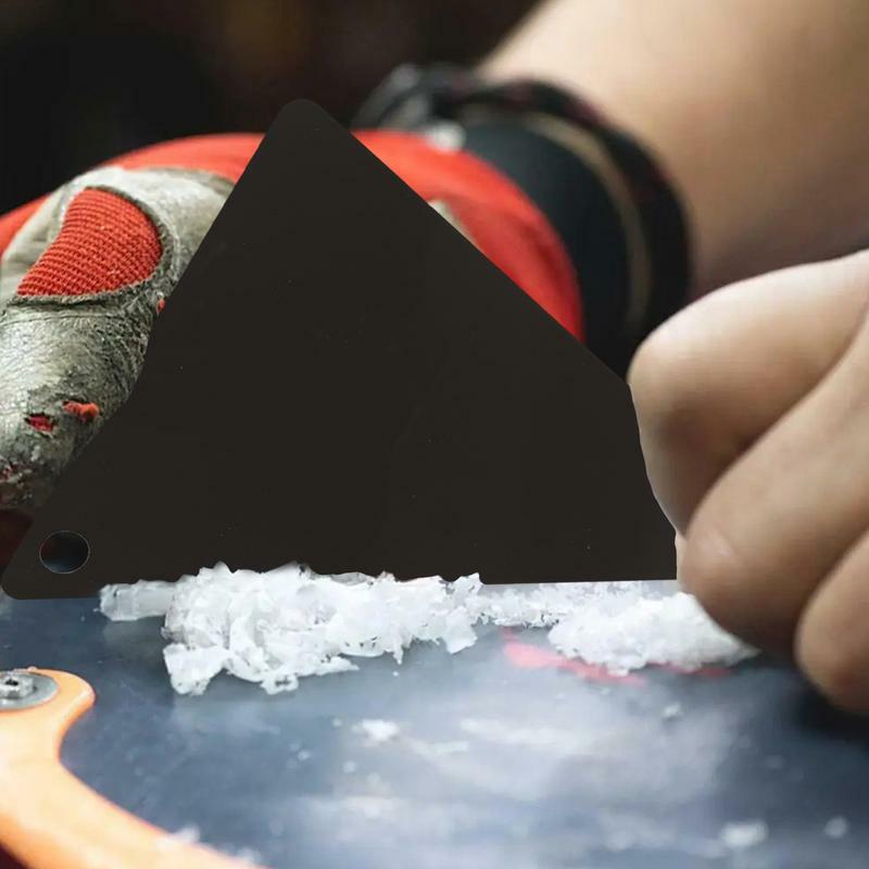 Skikratzer-Werkzeug Acryl-Snowboard-Tuning-Tool Dreiecks-Tuning-und Wachs-Kit für breite Ski-und Snowboard-Outdoor-Sportgeräte