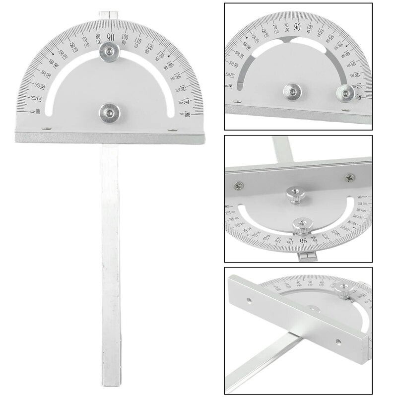 Protractor Angle Ruler Woodworking Tools Circular Caliper Goniometer Metal Angle Finder High Quality Practical