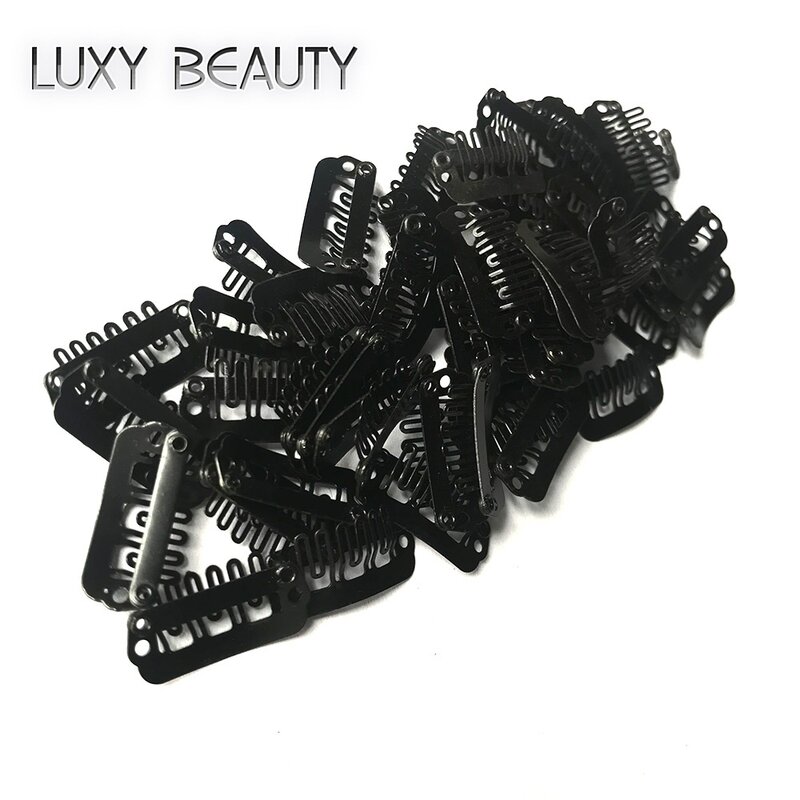 50pcs 2.8cm 3.2 Wig Clips hold wigs For Human Hair Extensions Professional Salon Accessories wig clips hair extensions hair clip