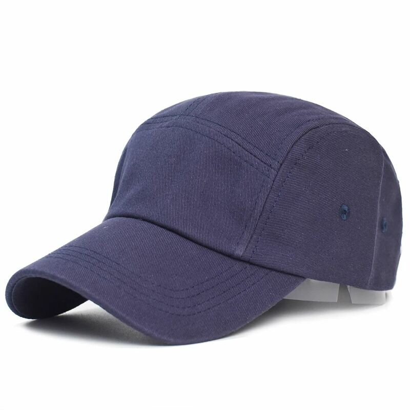 หมวกเบสบอลผ้าฝ้ายสีทึบสำหรับผู้หญิงและผู้ชายหมวกสแนปแบคแฟชั่นหมวกแบบเรียบง่ายสำหรับผู้หญิงผู้ชาย