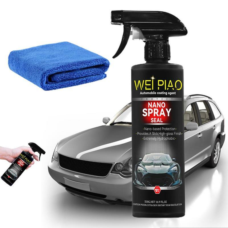 Spray Coating Agent Nano Crystal Spray Anit-Coating Agent Car Scratch Repair Nano Spray Anti Rain Fog Spray Coating Auto Washing