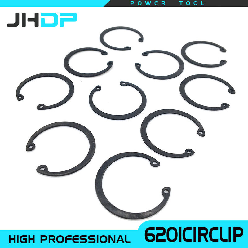 C Type External Circlip Retaining Rings for Angle Grinder 6201 Bearing Gear Box Use Power Tool Spare Parts Accessories Fast Ship