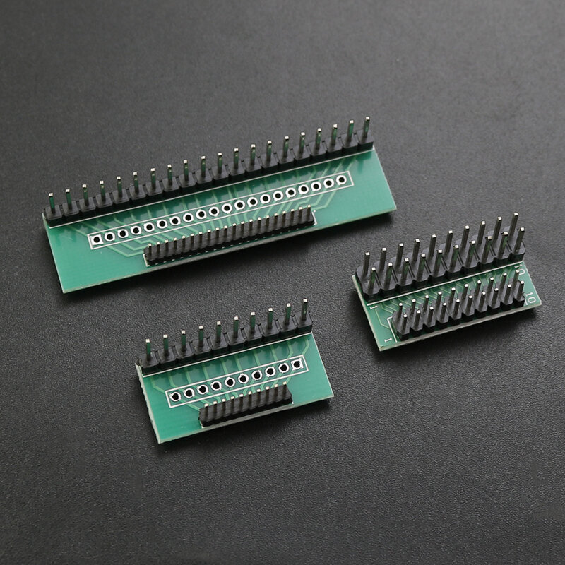 1 Stück 1,27mm 2,0mm 2,54mm Pitch Transfer platten konverter einreihig zweireihig Pin PCB PCI Adapter Board 10pin 20pin