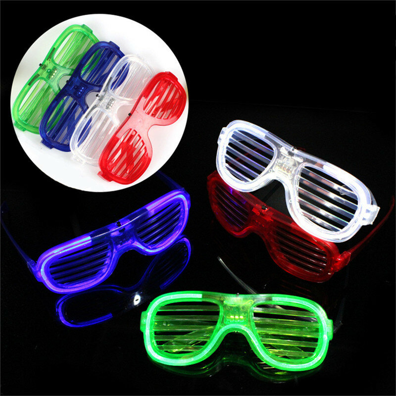 480Pcs Led Glasses Neon Glow in The Dark Glass Party Birthday Favors Decor Sunglasses Kids For Adults Supplies