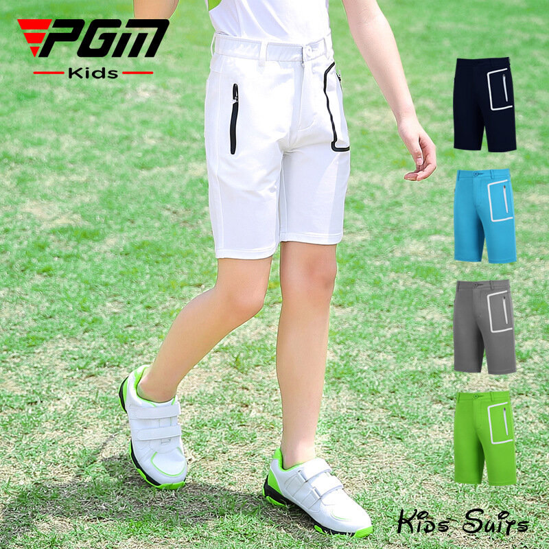 PGM-pantalones cortos de Golf para niños, pantalones deportivos transpirables, novedad, Verano