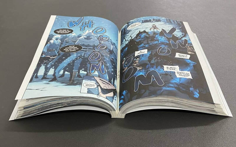 Libro de cómics en inglés de alta calidad, Libro de Manga de fantasía para adolescentes de Corea del Sur, 5 libros en inglés
