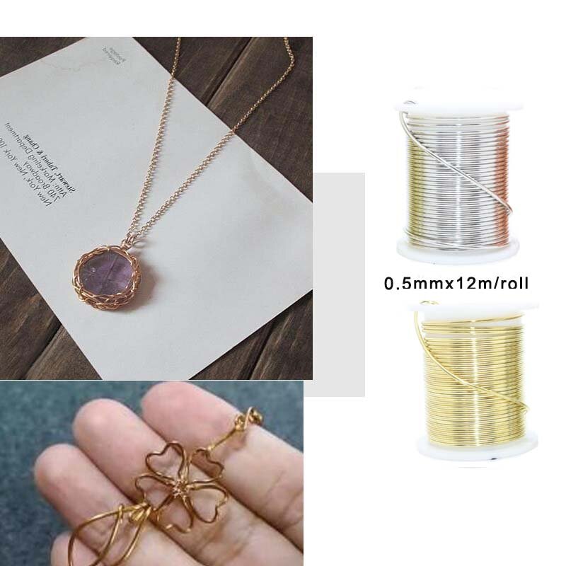 Makin-Juego de anillos de joyería, alicates enrollables de alambre de cobre con 2 piezas, Alicates de punta de aguja, 1 paso, para afilar joyas