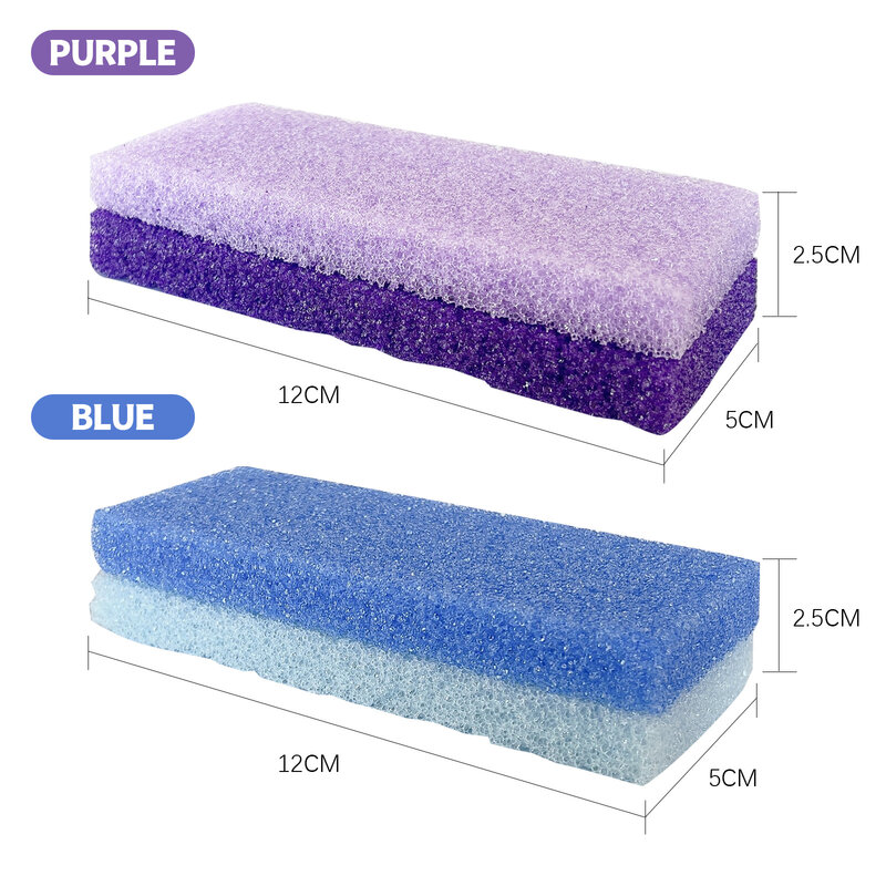 Pumice Stone Sponge Block Foot File Scrubber Callus Remover For Feet Hands Body Beauty Tools For Exfoliation To Remove Dead Skin