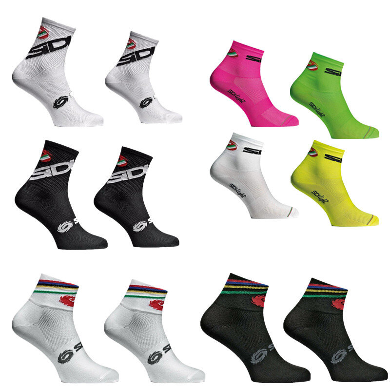 Носки мужские дышащие для спорта на открытом воздухе, мужские профессиональные носки для велосипедных гонок и женщин, дорожные велосипедные носки, мужские носки