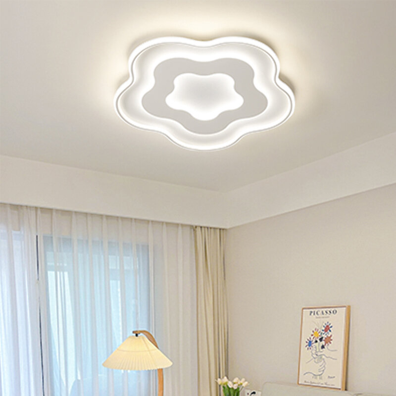 거실 천장 램프, 침실 로프트, 빈티지 모던 LED 샹들리에, 홈 장식, 천장 장착 미니멀리스트 조명 기구