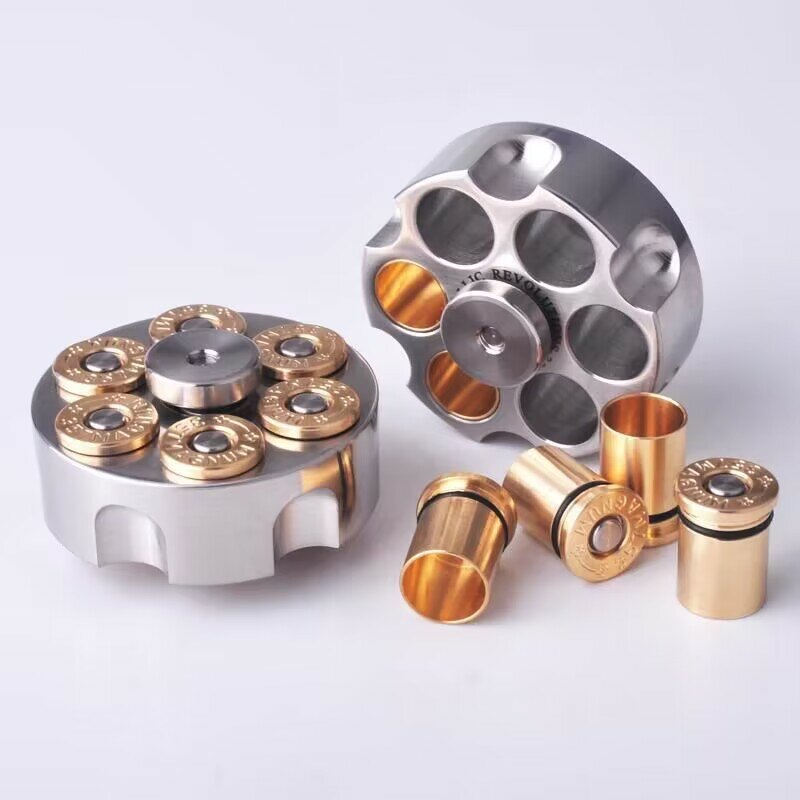 Pure Brass Metal Fidget Spinner, Brinquedo Descompressão, Roda Destacável EDC, Lazer Finger Gift