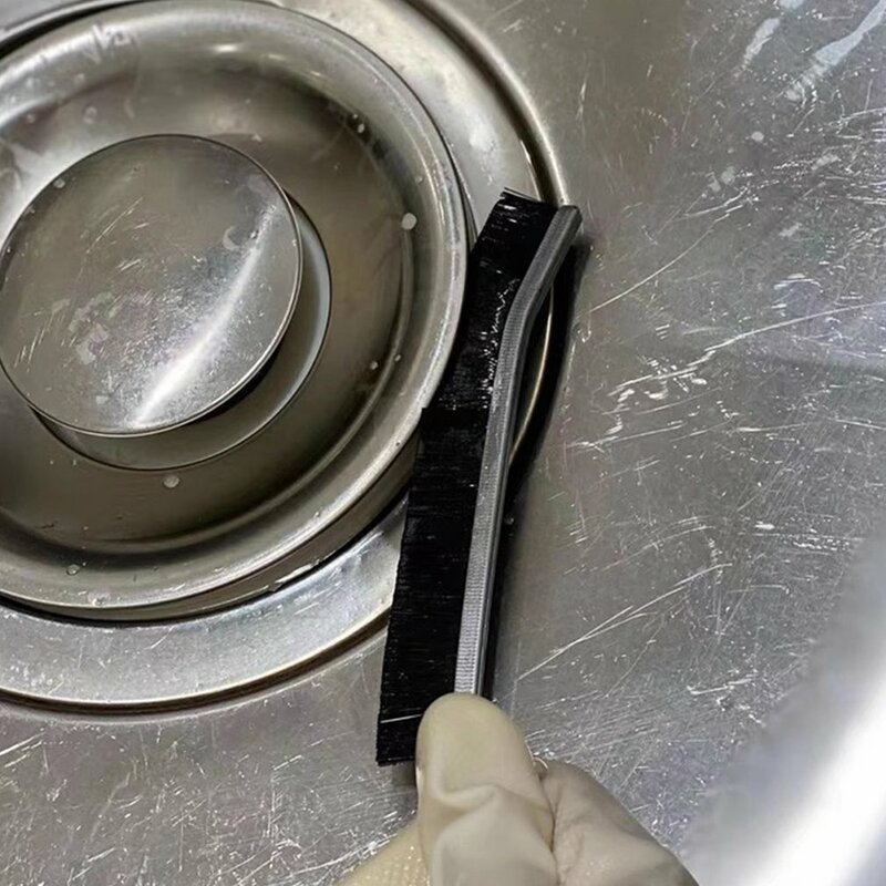 แปรงทำความสะอาดร่องขนแข็ง3ชิ้นแปรงทำความสะอาดซอกมุมที่ตายแล้วสำหรับห้องน้ำช่องเสียบกระเบื้องห้องครัว