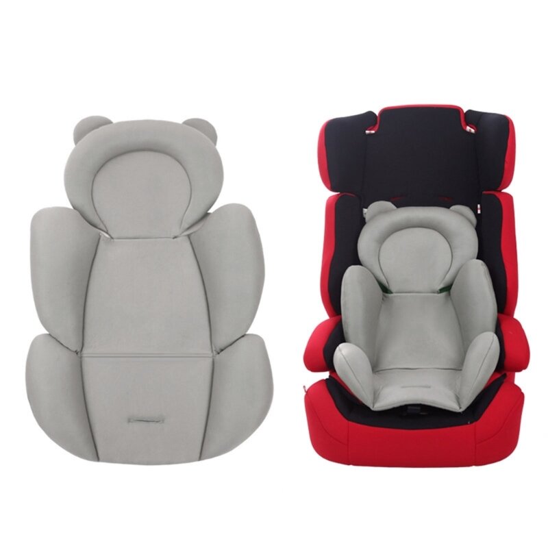 Q0kb grosso para almofada assento para cesta bebê infantil respirável colchão viagem
