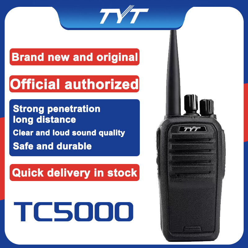 TYT TC-5000 caricabatteria Radio Walkie Talkie ricetrasmettitore UHF
