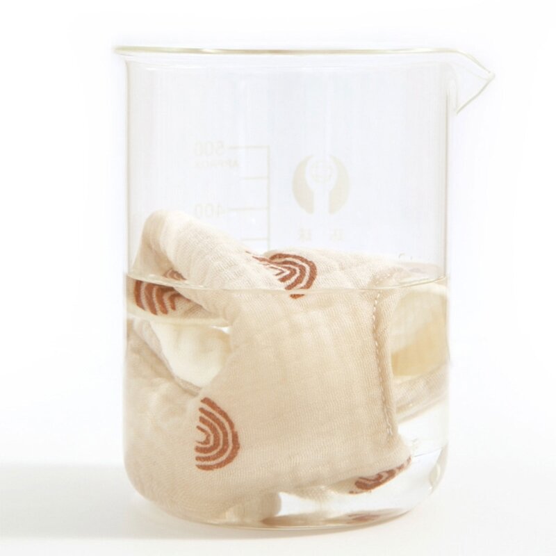 Stołek dla niemowląt śliniaczek nowonarodzony chłopiec dziewczynka ręcznik na ząbkowanie 4-warstwowy bawełniany pasek dla