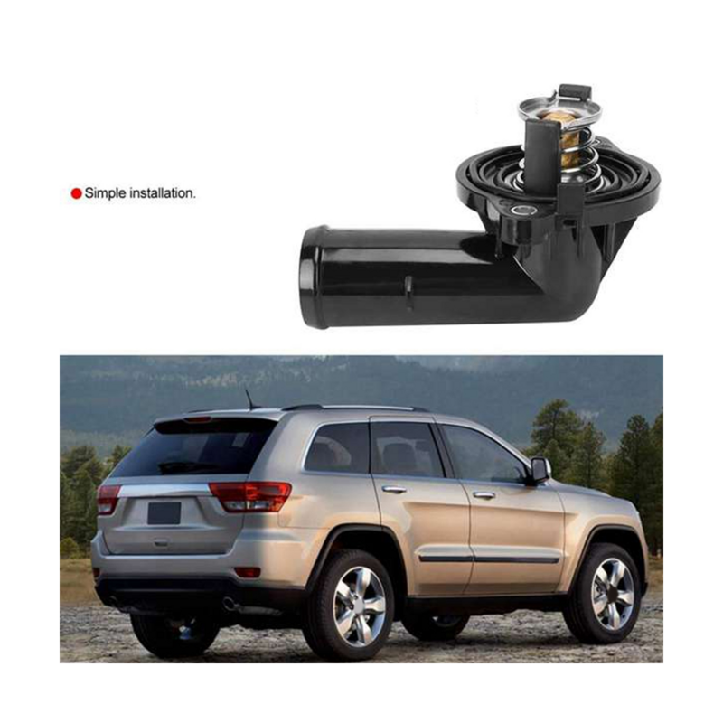 Auto Thermostaat Behuizing Set Voor Ontwijk Durango Jeep Grand Cherokee 3.6l 2011-2018 05184651ah