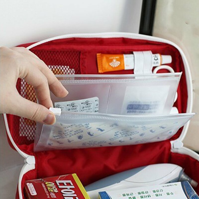 Apteczka na leki torba kempingowa torebka survivalowa zestawy awaryjne zestaw podróżny przenośna