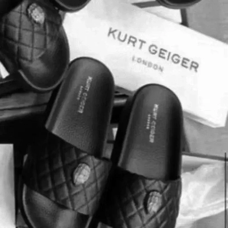 Kurt g Luxus Designer Frauen Schuhe weiche Sohle Hausschuhe Sommer neue große Outwear bunte Adler Kopf dicke Sohle Hausschuhe