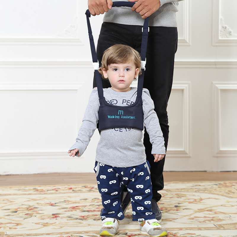 Arnés con correa para bebé, arnés para aprender a caminar, cinturón de ayuda para caminar, andador para bebé