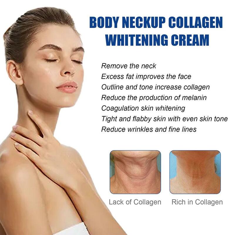 Crema de colágeno para el cuello, crema antiarrugas, reafirmante, reductor de líneas finas, hidratante, reafirmante, antienvejecimiento, cuidado de la piel