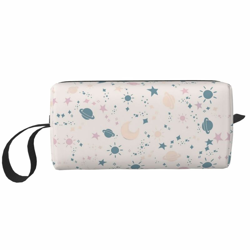 Pastel Sky Makeup Bag Cosmetic Organizer Storage Dopp Kit Toiletry Cosmetic Bag for Women Beauty Travel Pencil Case