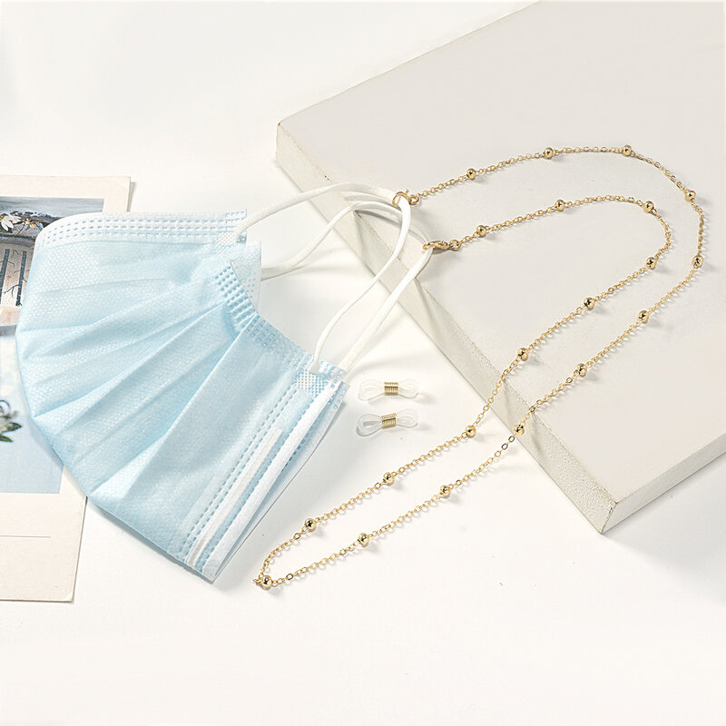 Цепочка для очков женская летняя, Модный шнурок для солнцезащитных очков с бусинами и маргаритками, ручная работа, ожерелье