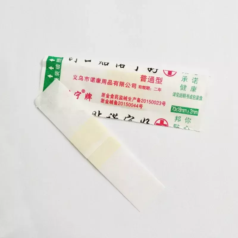 50 шт./упаковка, водонепроницаемые воздухопроницаемые Пластыри для повязки на рану