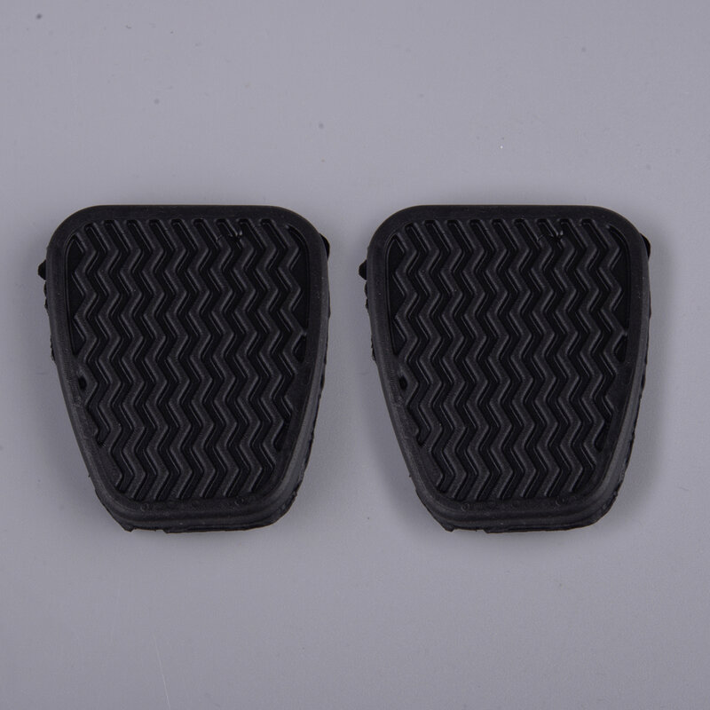 Cubierta Universal para Pedal de freno de coche, cubierta de repuesto de 4,9x5,75x3,1 cm, goma negra, 2 piezas