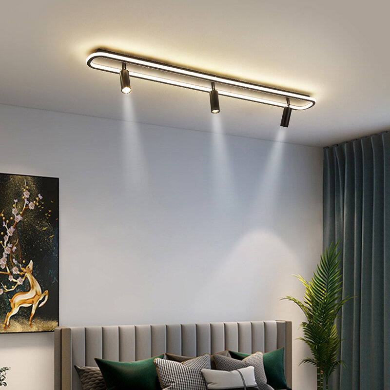 Minimalistische Led Kroonluchter Art Deco Spots Voor Gangpad Plafond Woonkamer Gang Slaapkamer Hotel Lamp Huis Binnenverlichting
