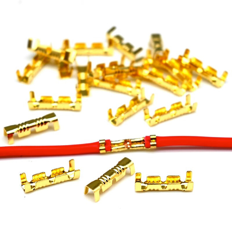 453 /453C U-shaped terminal tab cold inserts terminal wire connector terminales electricos small teeth terminal 0.3-4.0mm²