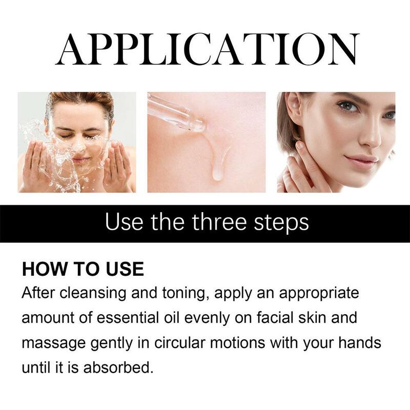 30ml Fruit Oil Facial Essence For Women Brightening Repair Anti-aging Body Essence Castor Oil Face Serum Skin Care