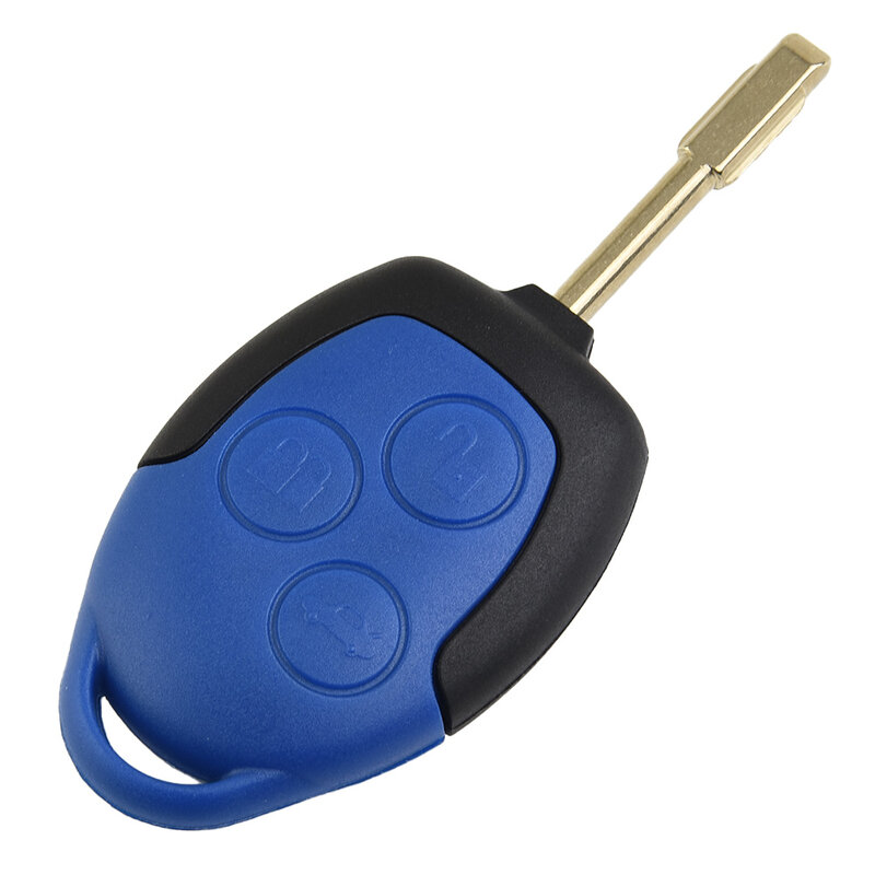 3 Tasten Auto Schlüssel anhänger Fall blau Fernbedienung Fall für Ford für Transit mk7 2006-2014 Modelle Auto Ersatzteile