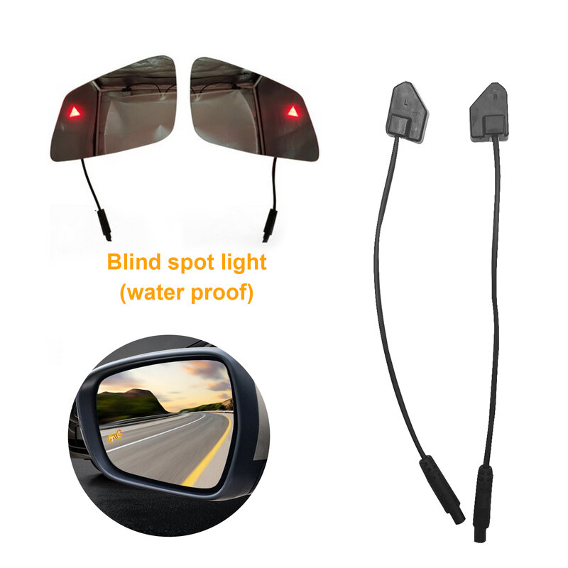 Auto Blind spot detection system BSD Objektiv Licht Alarm Radar Sicherheit Fahren Ultraschall Sensor Abstand Unterstützen Lane Ändern Werkzeug
