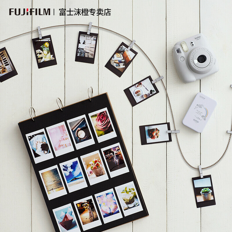 10-200 fogli Fuji Fujifilm Instax Mini 11 Film White Edge Photo Paper Fcamera con stampa per Mini fotocamera istantanea 9 8 12 25 50s