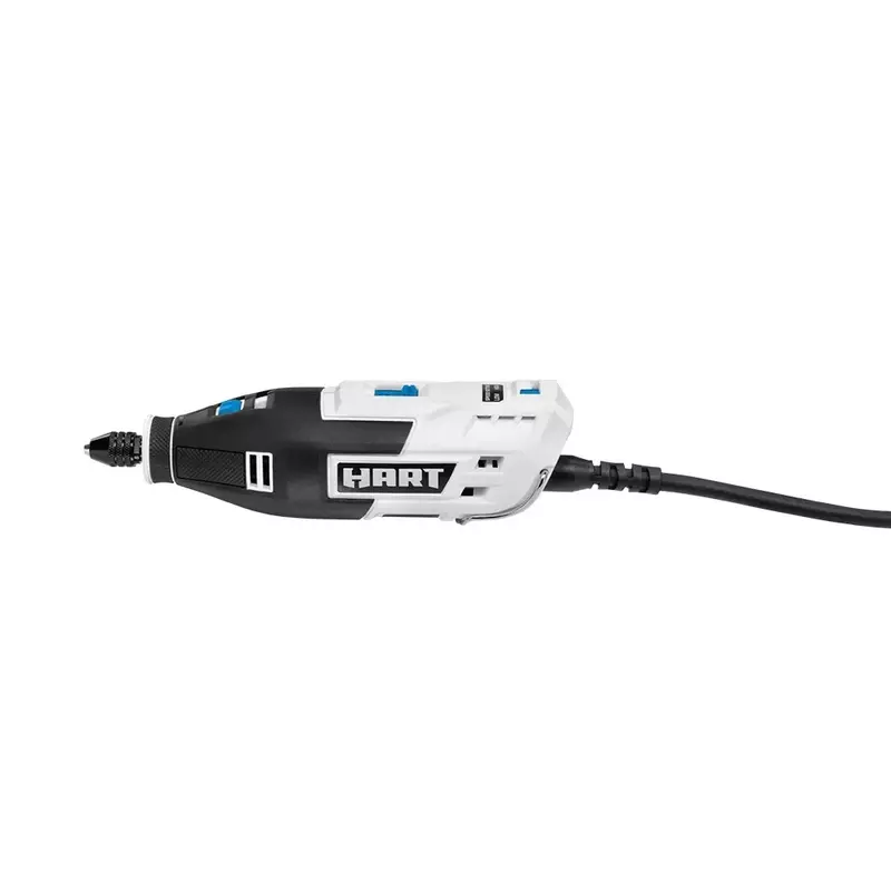 Kit de ferramentas rotativas HART 1 Amp 2 velocidades, 10 acessórios, EUA, Novo