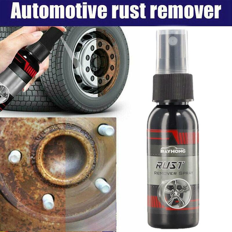 Automobile Rust Inibitor Spray, Car Rust Remover, Manutenção Pó, Limpeza, Super Superfície, Removedor de Metal, Dor C2O5, 30ml