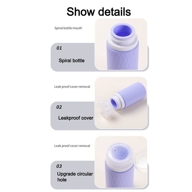 90Ml Siliconen Navulbare Flessen Siliconen Multifunctionele Lotion Container Lek Proof Squeeze Shampoo Sub-Botteling Reizen