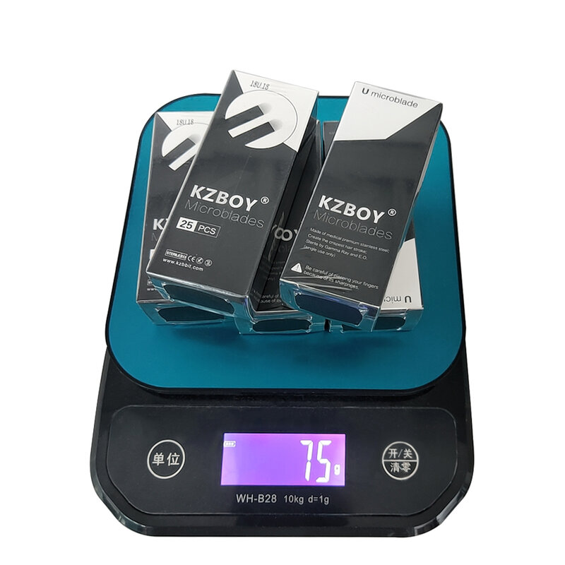 Kzboy Extreem Dunne 0.16Mm Microblading Naald 16S Wegwerp Microblades Met Individueel Pakket Voor Permanente Make-Up