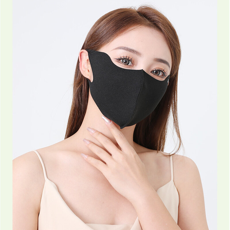 Masque de protection UV pour l'extérieur, peut être lavé, grande surface, soleil, nuits chaudes, extérieur, masque facial décoratif cool, vente en gros, été