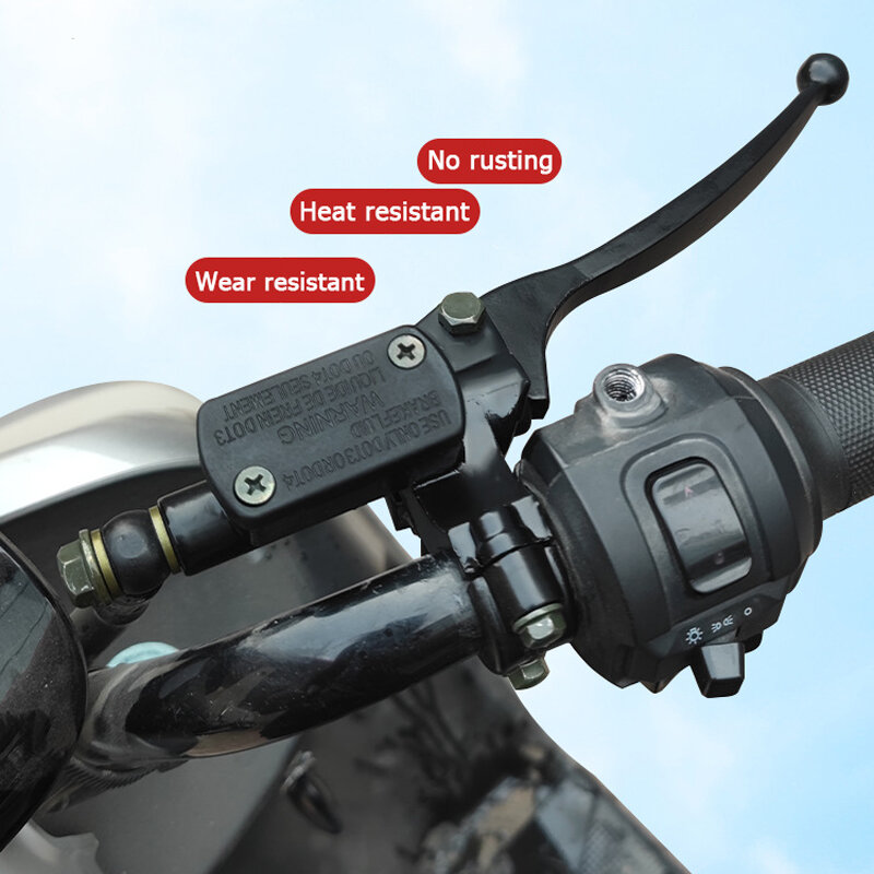 오토바이 브레이크 펌프 프론트 마스터 실린더 유압 레버, 전기 스쿠터 더트 피트 바이크 ATV 쿼드 모토 장비 부품