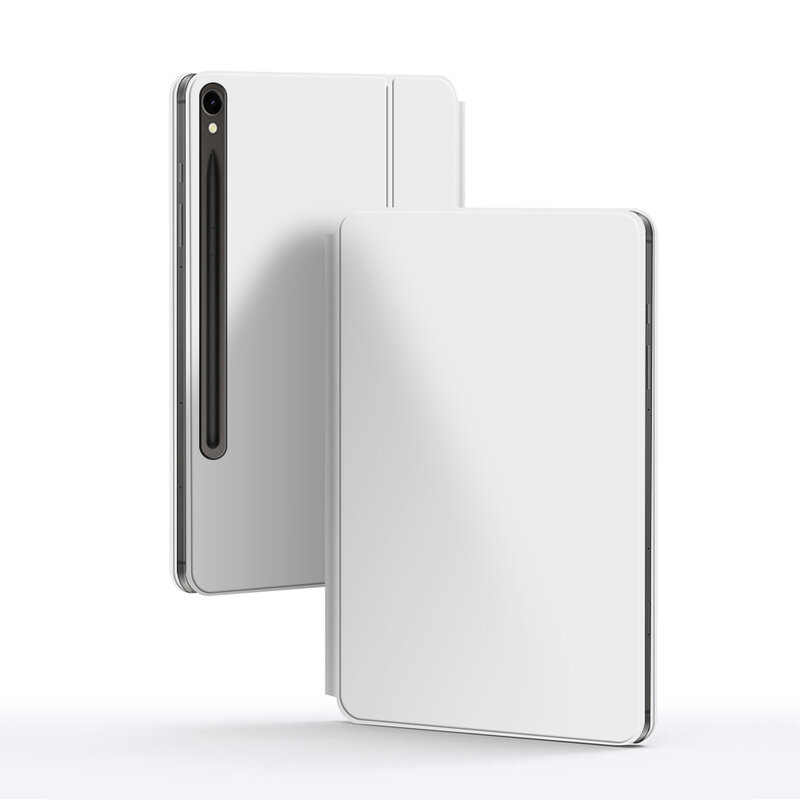 Teclado mágico Folio para tableta, funda inteligente para Samsung Galaxy Tab S7, S8, S9, 11 ", S9 FE, 10,9", portugués, español, Coreano