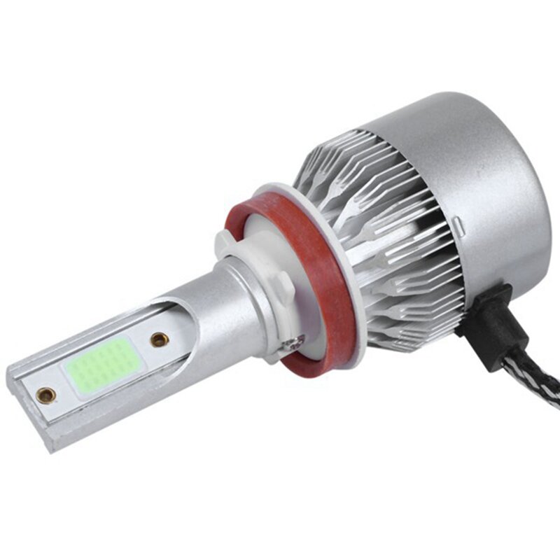 2Pcs Led Headlight Bulbs 8000K Car Headlight 72W Conversion Kits Autolamps Fog Lights