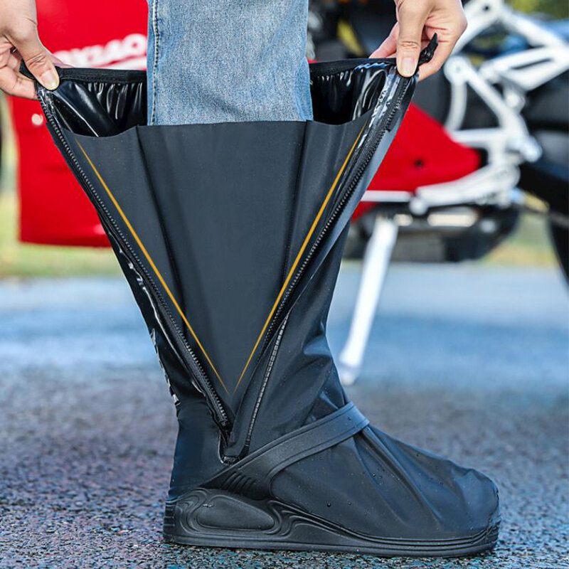 Sepatu bot Anti Slip, tren mode penutup anti debu tahan air Anti slip dapat digunakan kembali